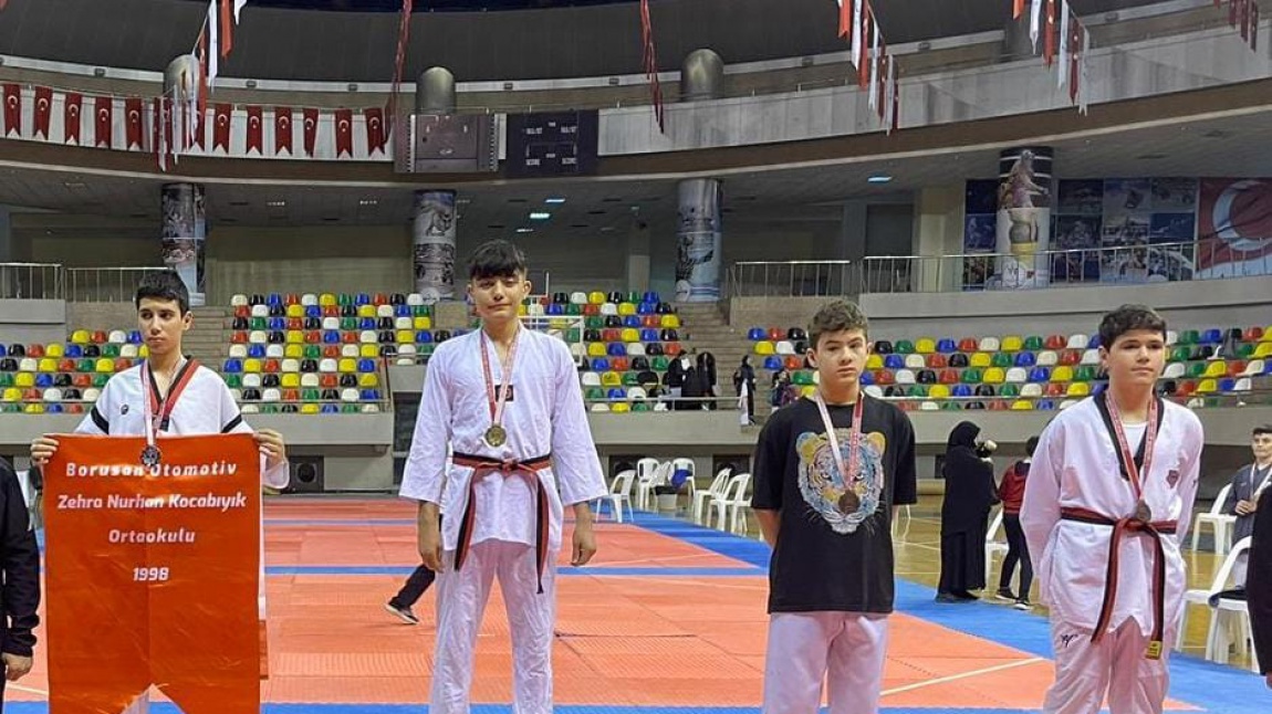 İstanbul MEB Taekwondo Yarışması Üçüncüsü Bulut AKŞUN